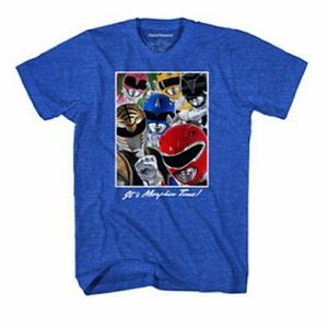 POWER RANGERS TSHIRT MEN'S